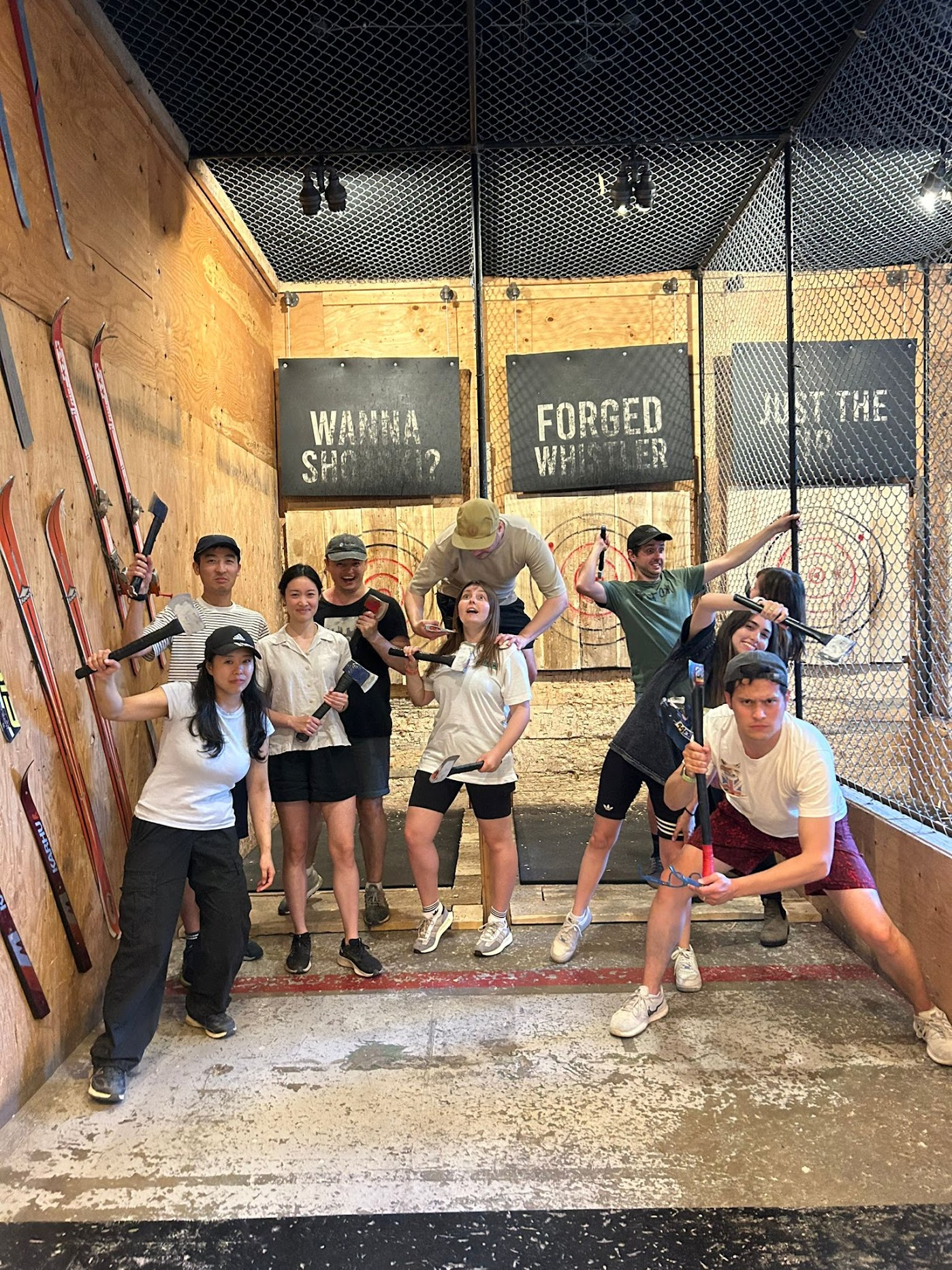 Axe throwing