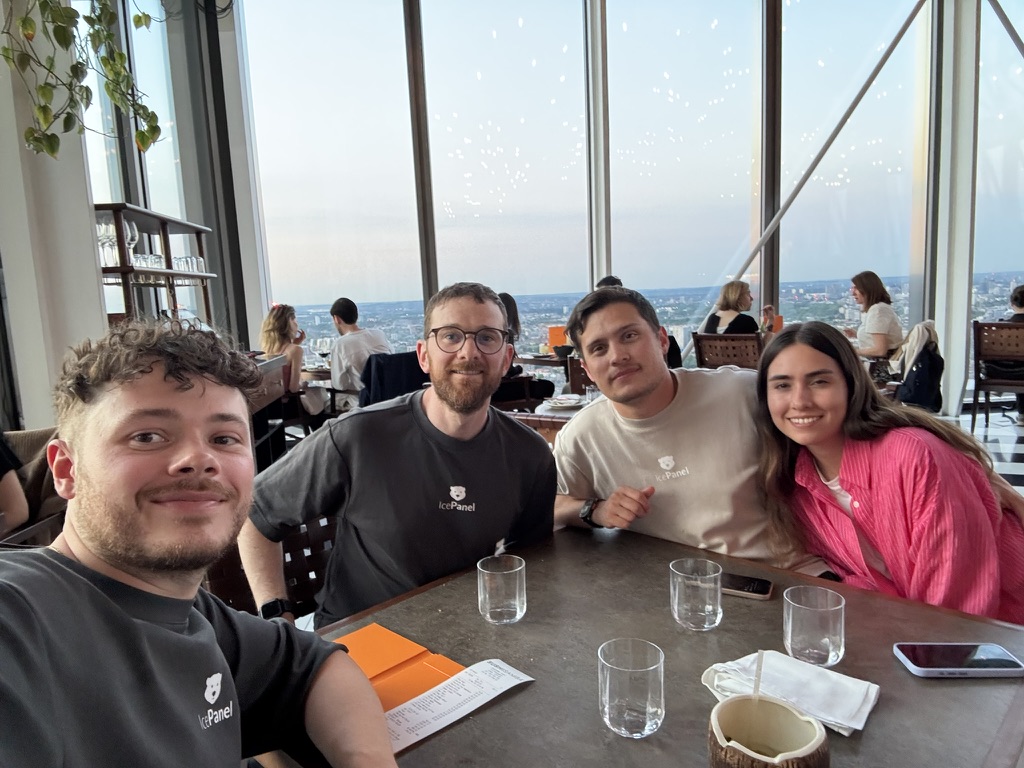 High rise Sushi in London