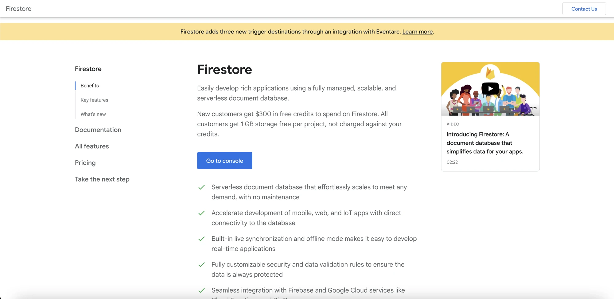 Google Cloud Firestore!