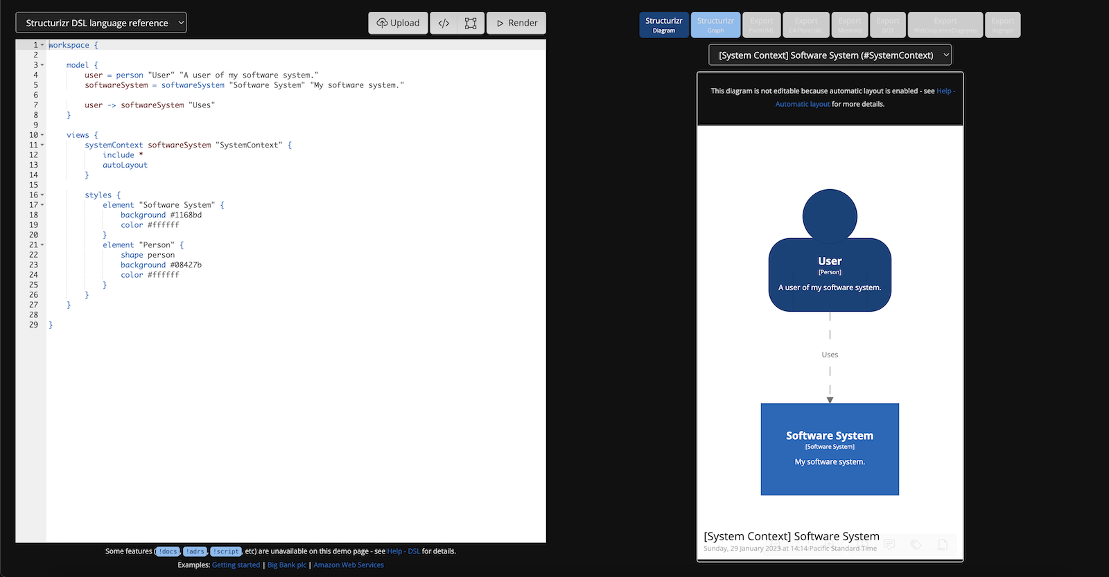 Structurizr screenshot!